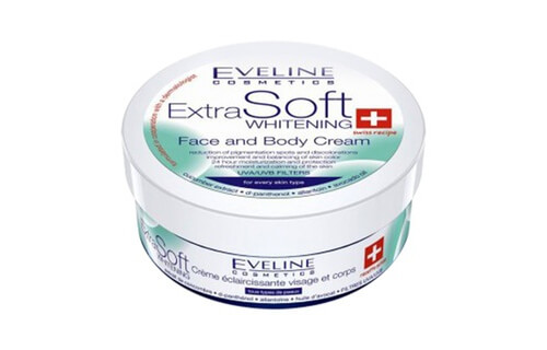 Kem dưỡng Eveline Extra Soft Face and Body Whitening Cream 200ml