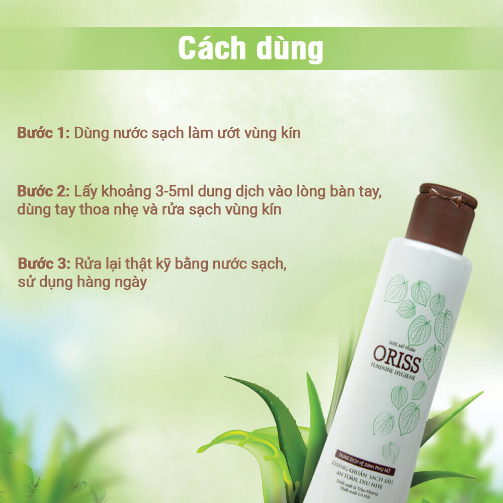 Dung dịch vệ sinh Oriss