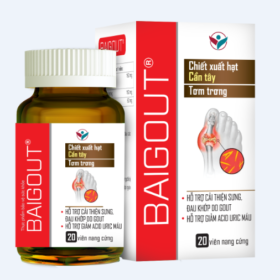 Sản phẩm Baigout giúp giảm acid uric