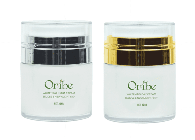 Bộ đôi kem ngày đêm Oribe giúp dưỡng trắng và ngăn ngừa lão hóa da
