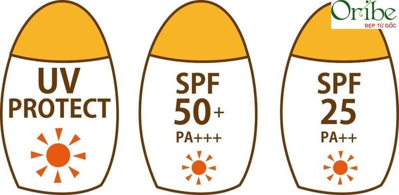 Các chỉ số SPF và PA có trong kem chống nắng