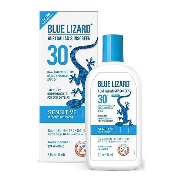 Kem chống nắng Blue Lizard Australian Sunscreen Sensitive SPF 30+