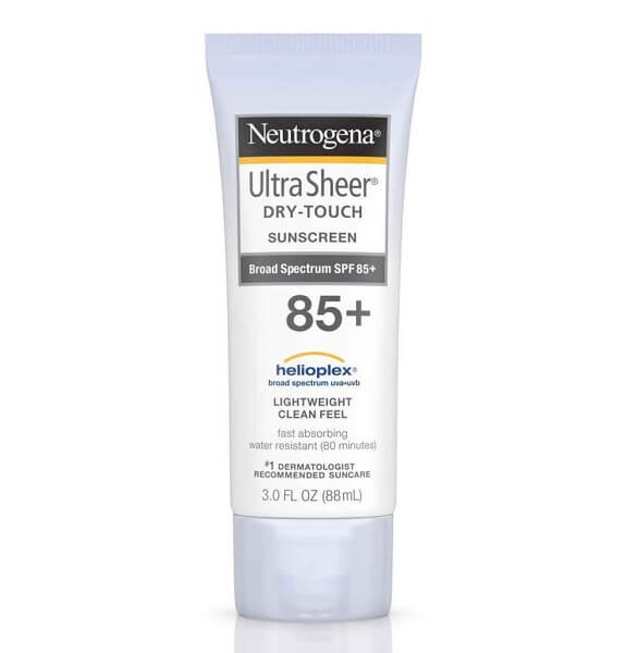 Kem chống nắng toàn thân Neutrogena Ultra Sheer Dry-Touch Sunscreen SPF 85+