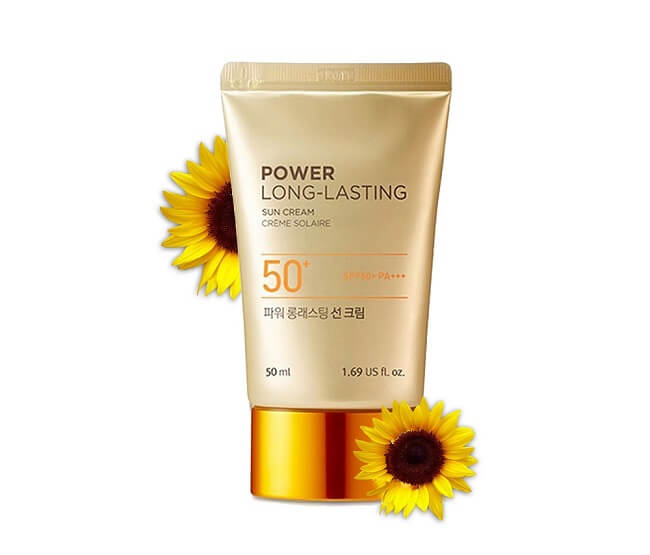 Sản phẩm The Face Shop Natural Sun Eco Power Long Lasting Sun Cream