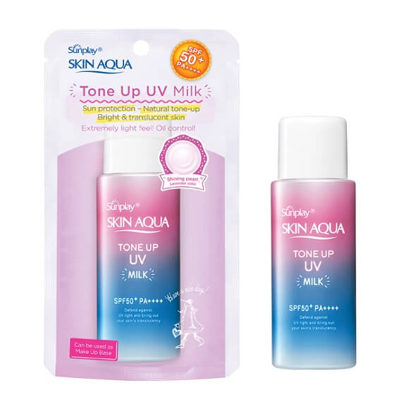 Kem chống nắng cho da dầu mụn Skin Aqua Tone Up UV milk
