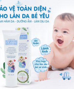 Kem em bé Oribebe giúp dưỡng ẩm và làm mềm mịn da em bé hiệu quả