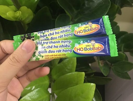 Mỗi gói Siro Ho BobBaby có 5ml rất tiện lợi khi sử dụng