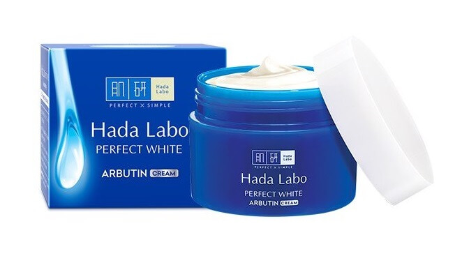 Sản phẩm dưỡng trắng da Hada Labo Perfect White Arbutin Cream