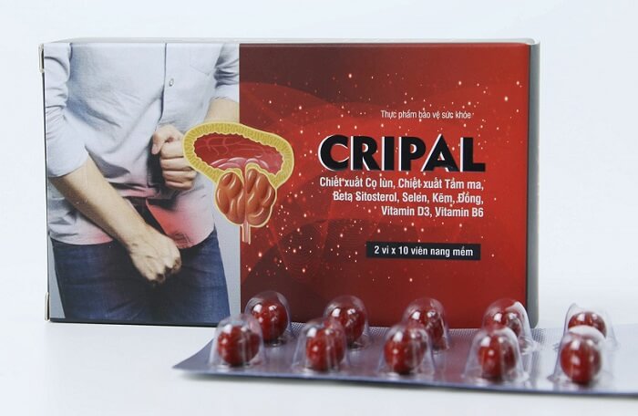 Sản phẩm Cripal - giải pháp cải thiện triệu chứng u xơ, phì đại lành tính tuyến tiền liệt