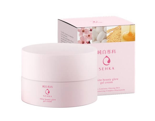 Sản phẩm dưỡng trắng da Shiseido Senka White Beauty Glow Gel Cream