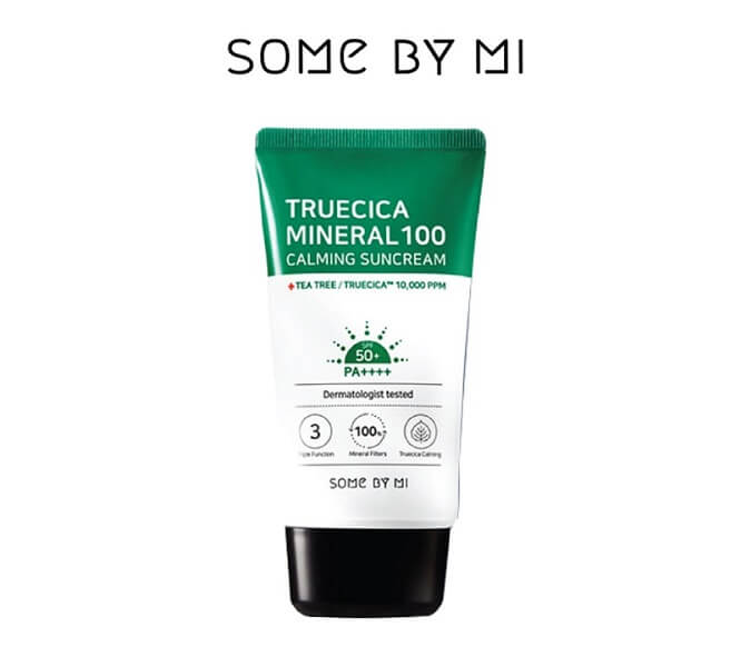 Sản phẩm Some By Mi Truecica Mineral 100 Calming Suncream SPF50+/PA++++