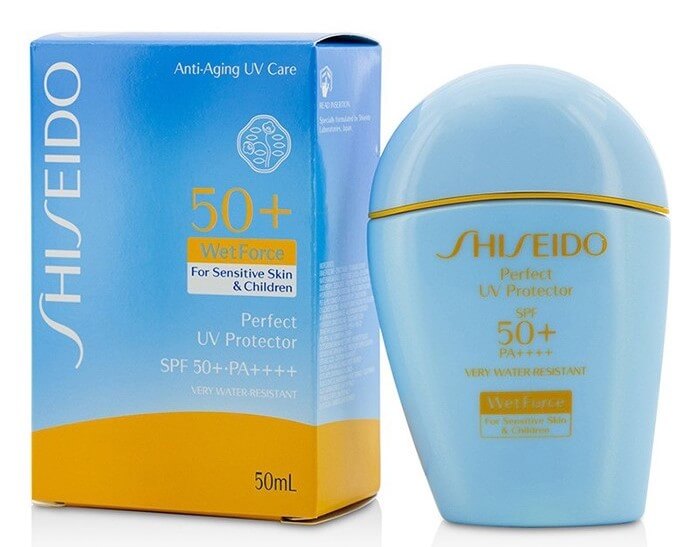 Kem chống nắng không cồn của Nhật Shiseido Perfect UV Protector S