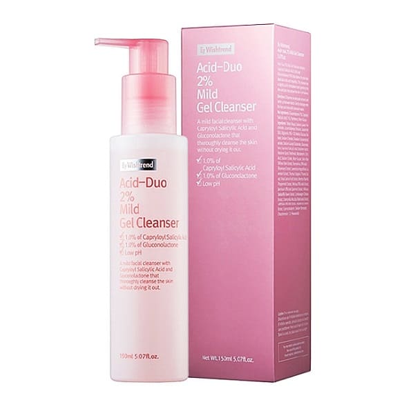 Sản phẩm By Wishtrend Acid-Duo 2% Mild Gel Cleanser